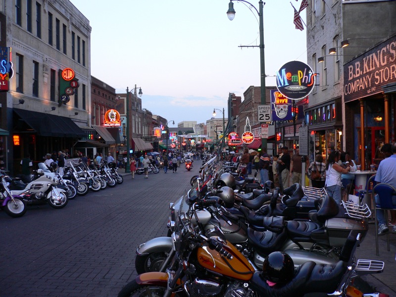 Beale Street am Abend