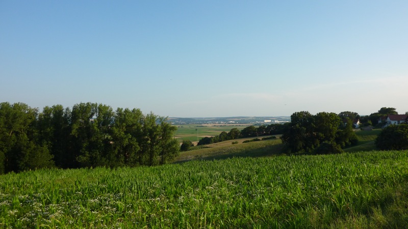 Blick von Mosthenning ins Isartal