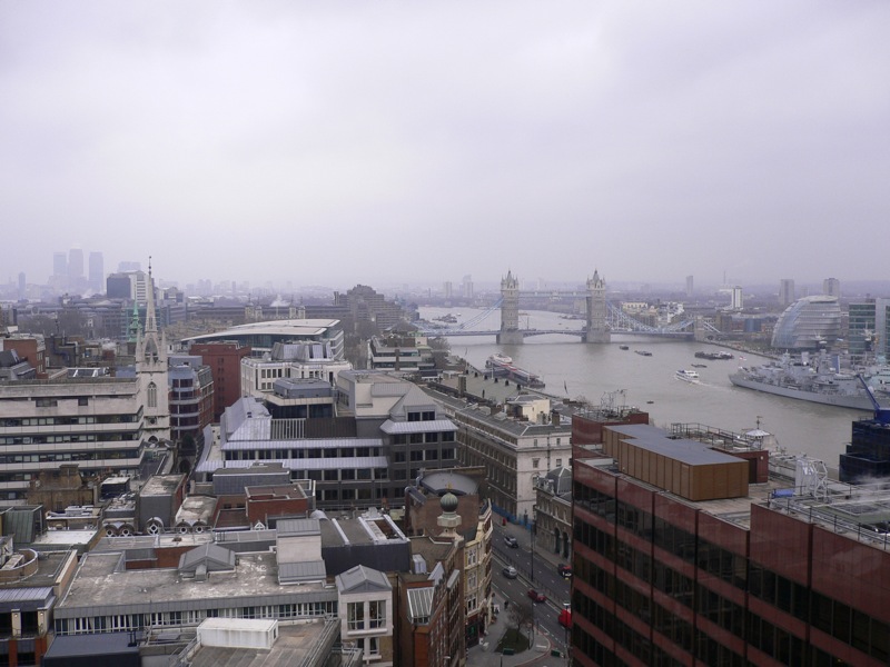 Ausblick vom London Monument