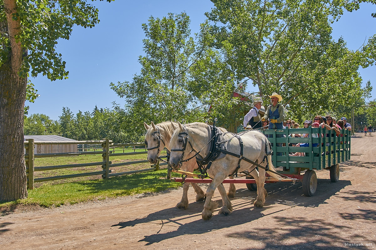 Transportation in Heritage Park