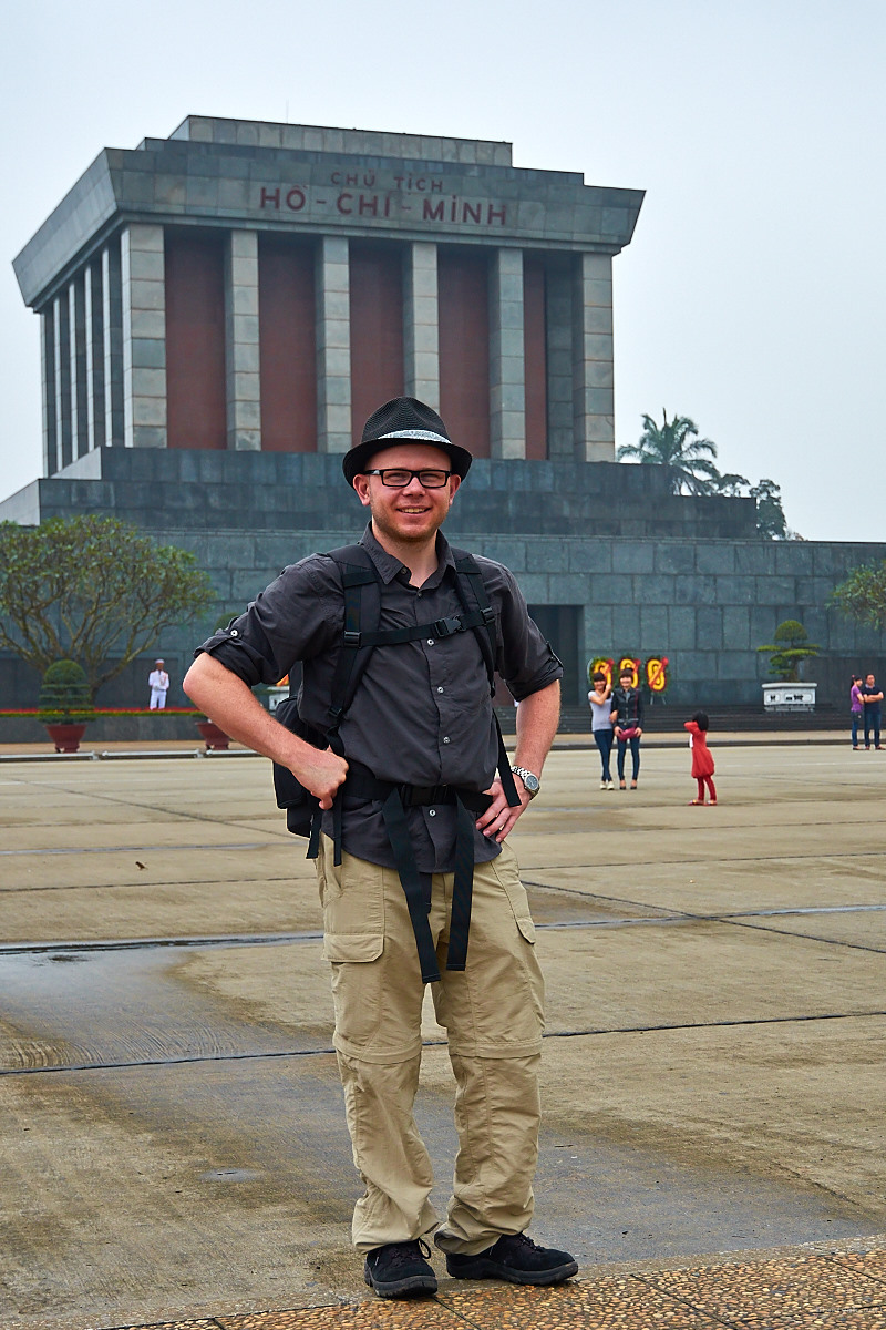 Me @ Ho Chi Minh's mausoleum