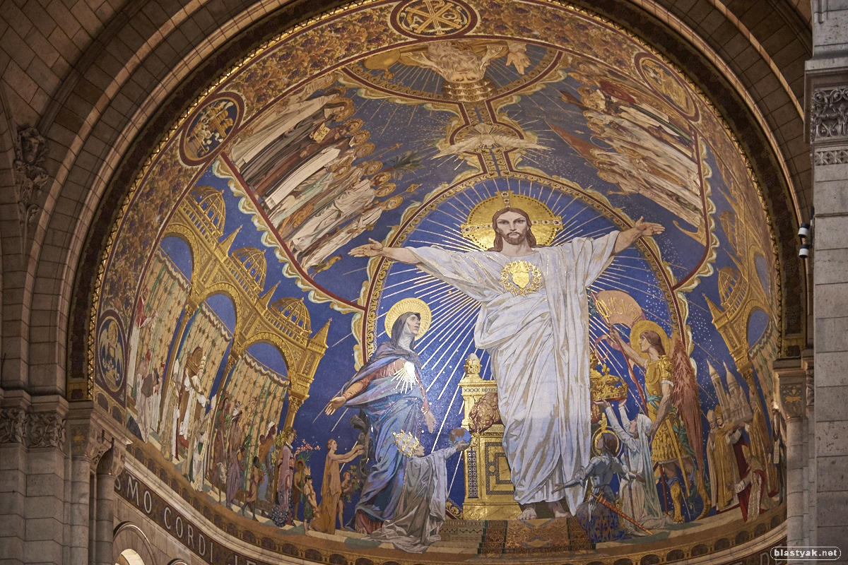 Painting in Sacre Coeur