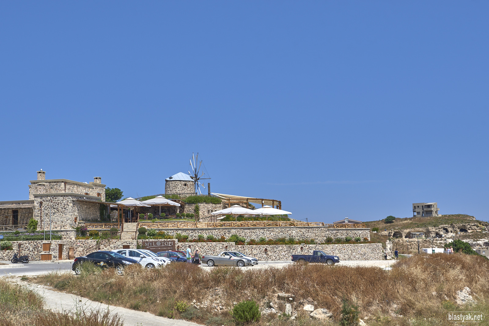 The windmill in Kefalos