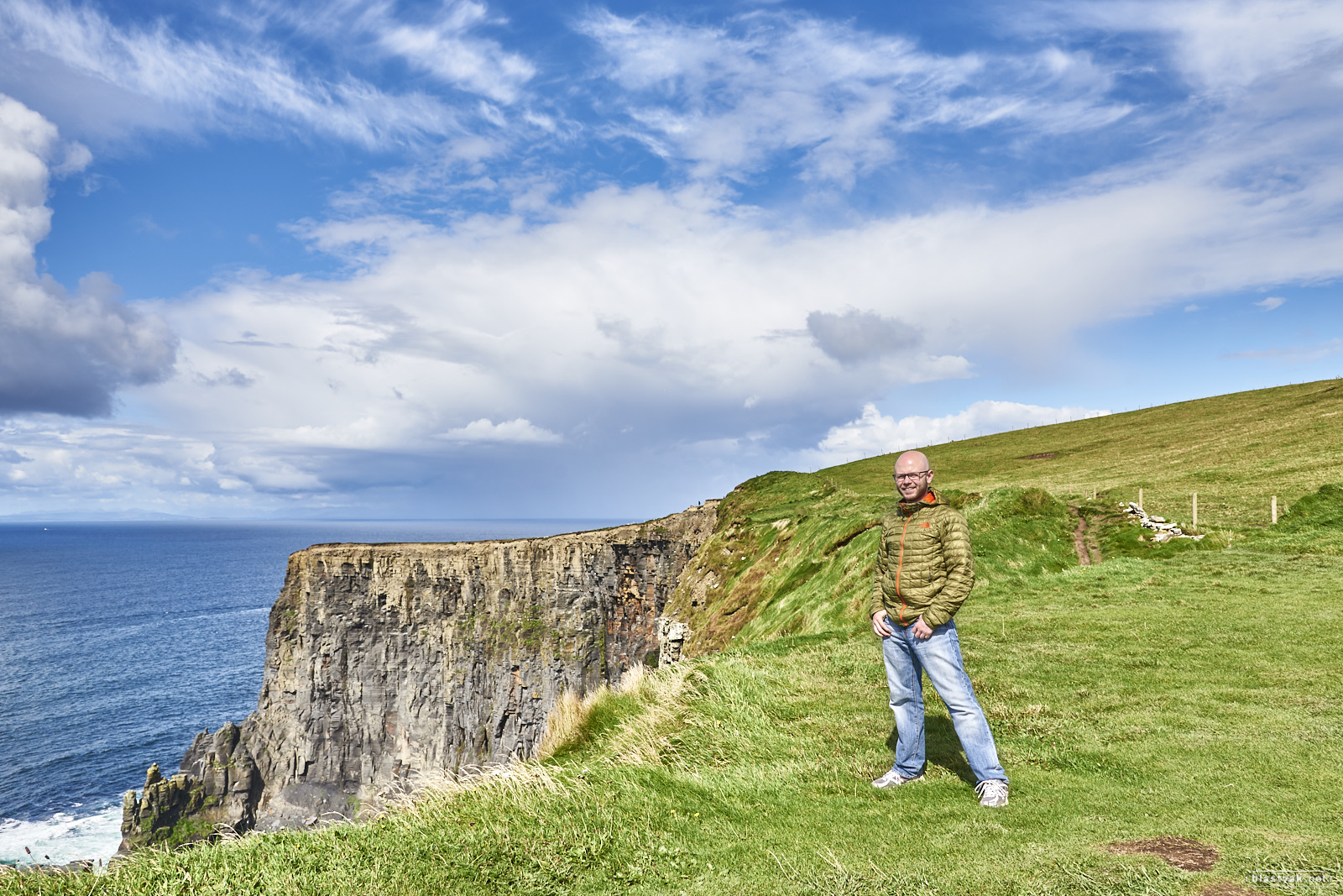 Me in one of the less spectacular places ;-)