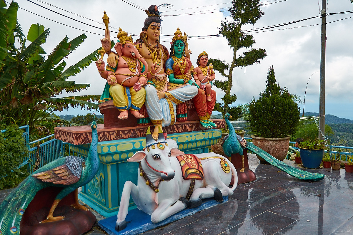 Hinduistic figures @ Penang Hill