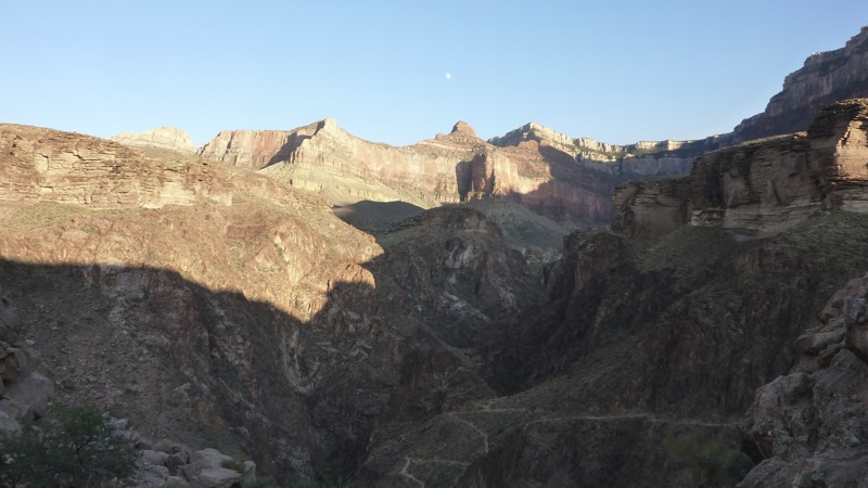 Ein Bild aus dem Inneren des Canyons